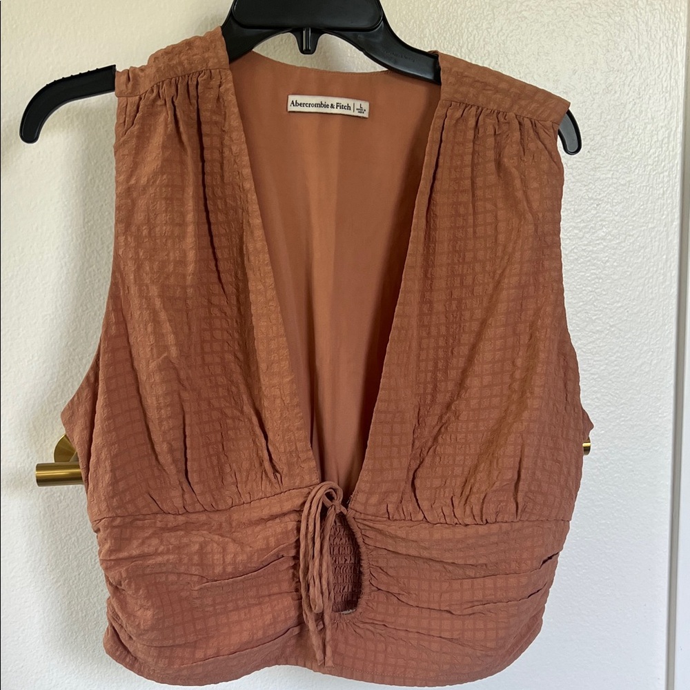 Abercrombie & Fitch Women's Mauve Top